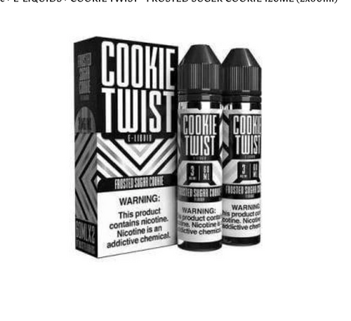 COOKIE TWIST - FROSTED SUGER COOKIE 120ML (2x60ml)